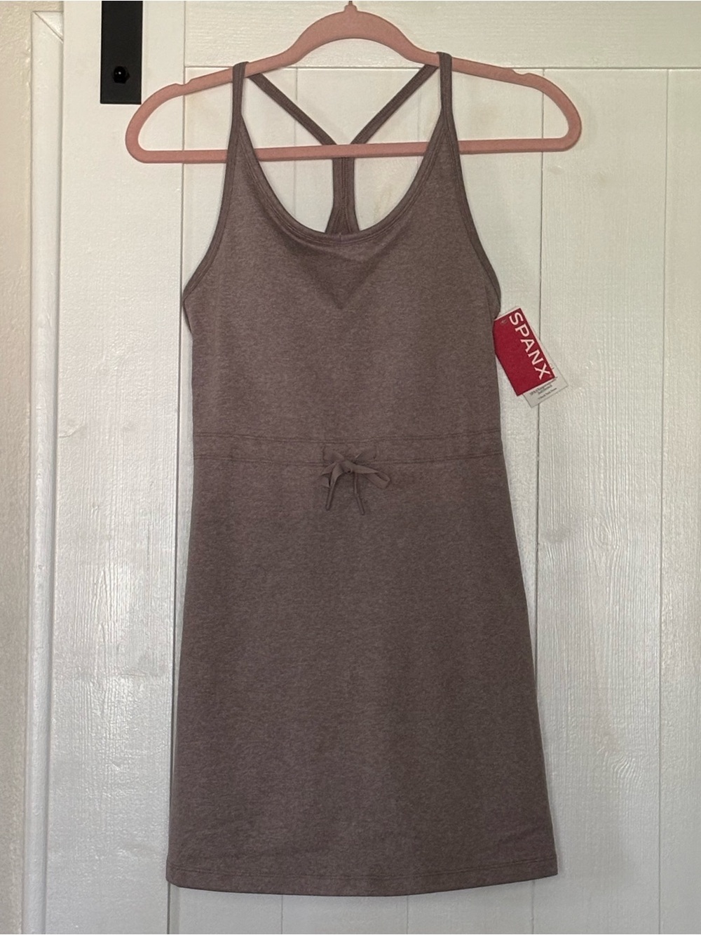 SPANX Softstretch Tank Dress Coastal Fog ltcf Size Small